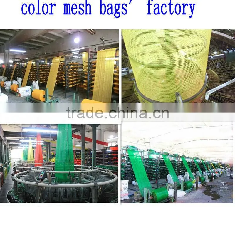 Hdpe raschel net bags for vegetable