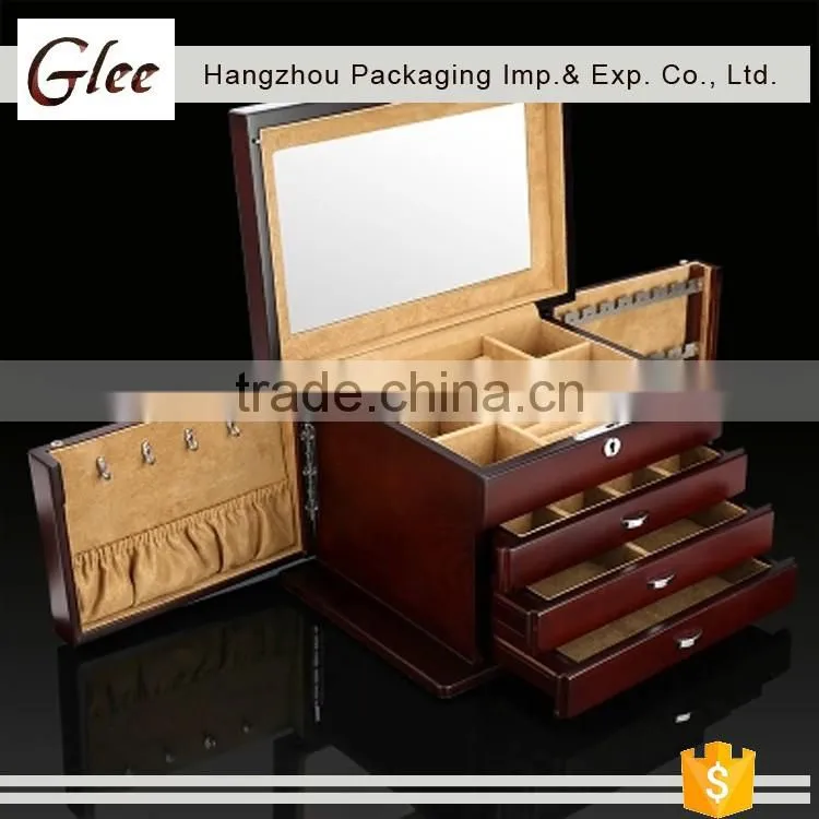 Luxurious superior beautiful wooden jewellery box