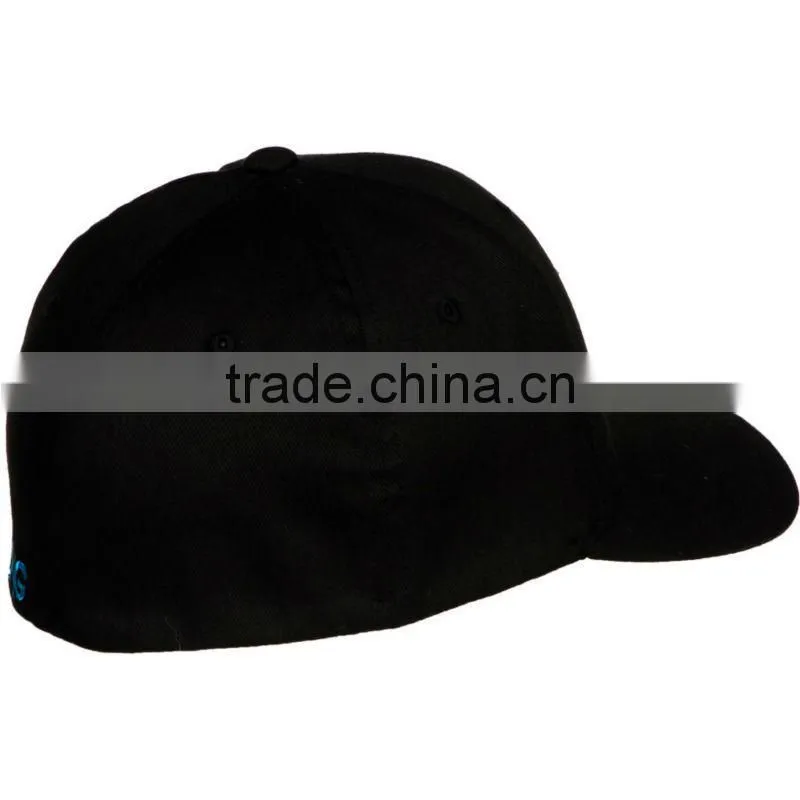 100% cotton cheap custom embroidery full back baseball hats