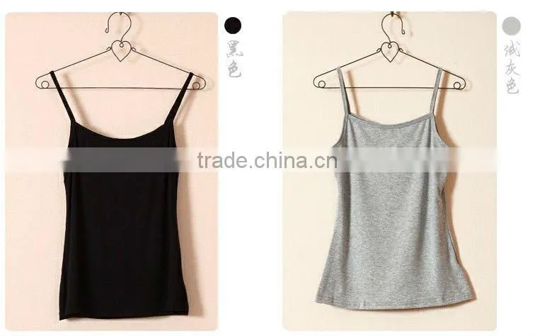 good quality ladies camisole (bamboo fibre)