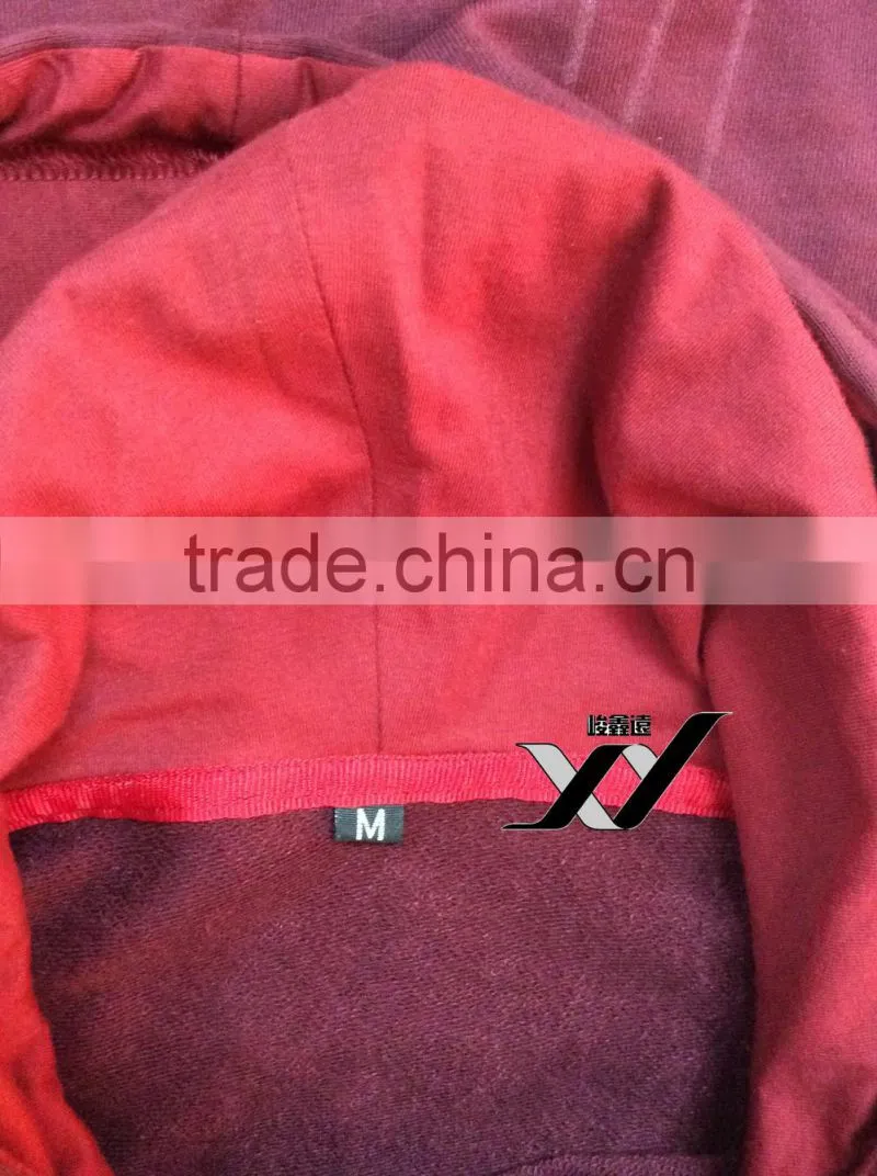 board shop fashion red men high neck hoodie