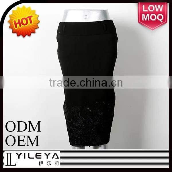 YILEYA new design high waist narrow mini skirt tube