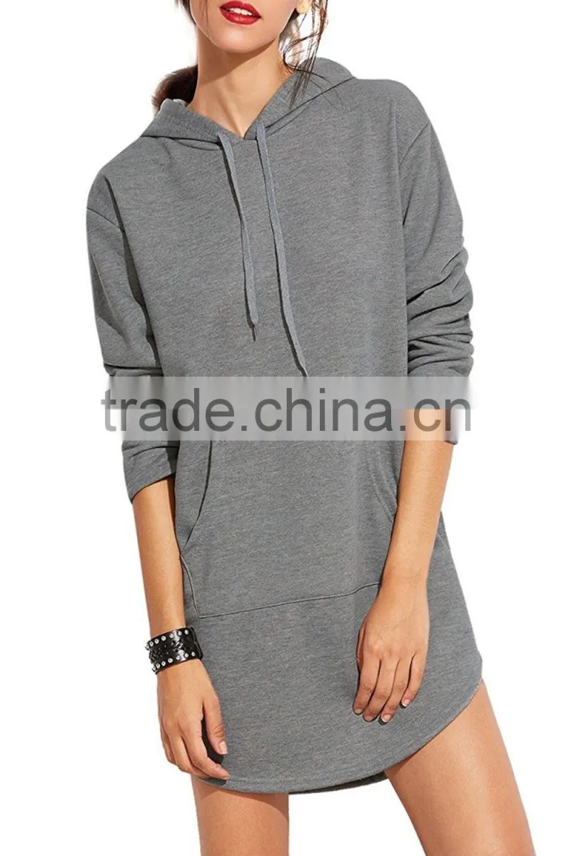 OEM custom print design logo unisex long sleeve plain hoodies for wholesale 2017