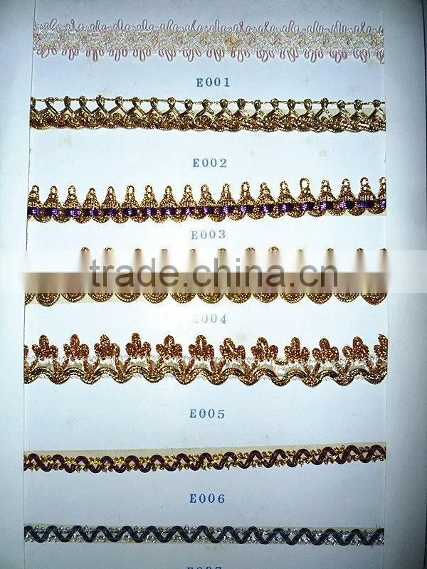 Best quality promotional white ribbon leather braided cord