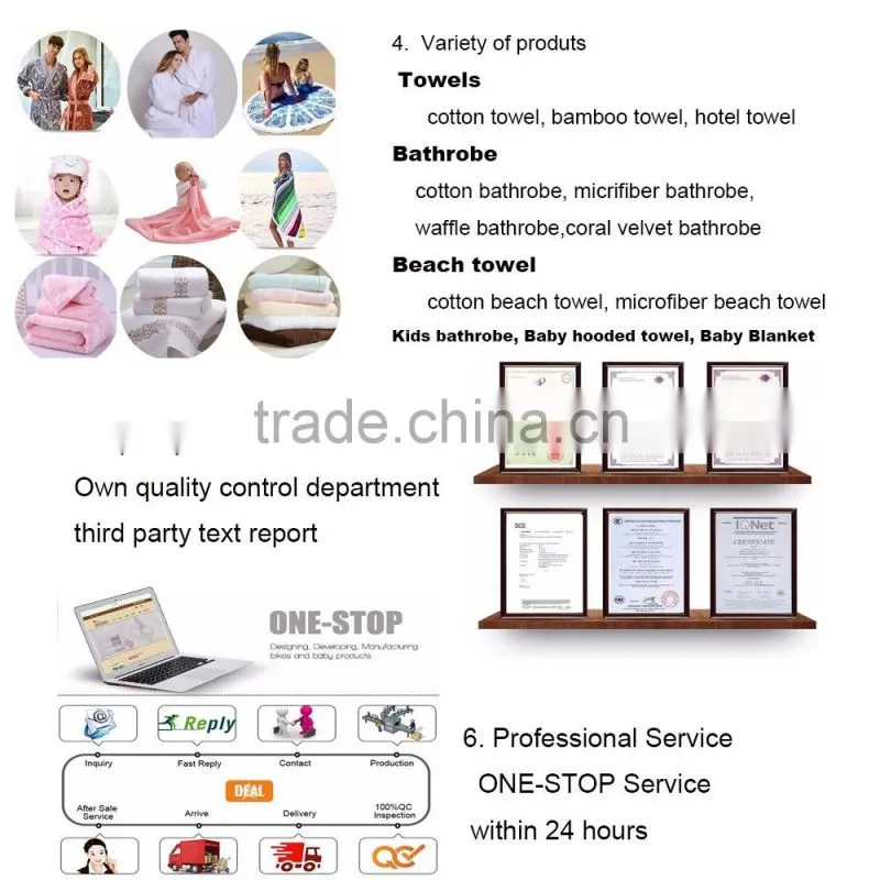 Hotel Wholesale Bath Towels and Hand Towels100% Cotton