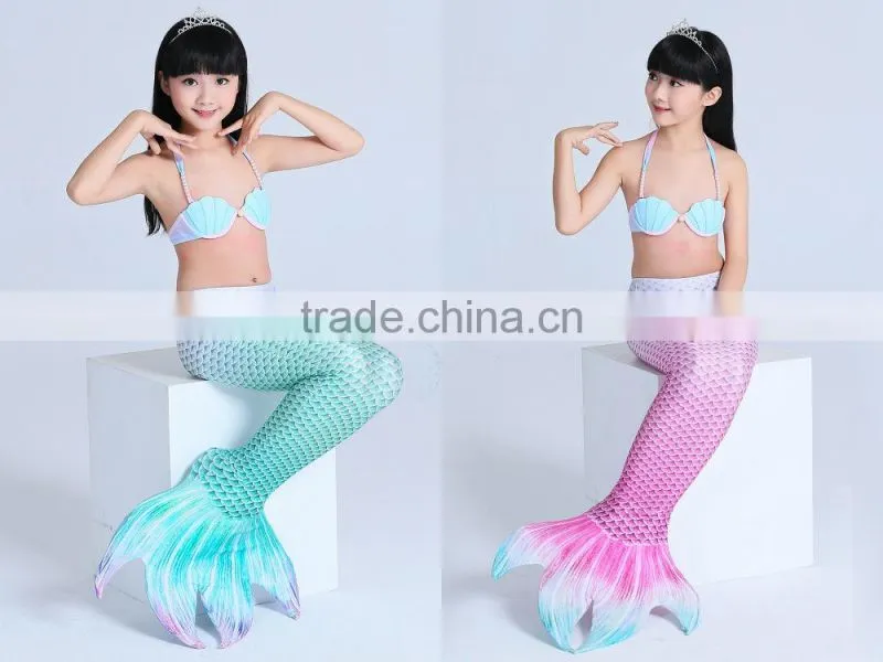 Wholesale Children Mermaid Swimsuit/mermaid bikini
