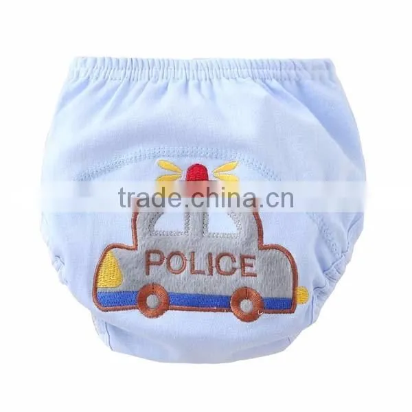lovely elephant style 3 layers waterproof high quality baby cloth diaper