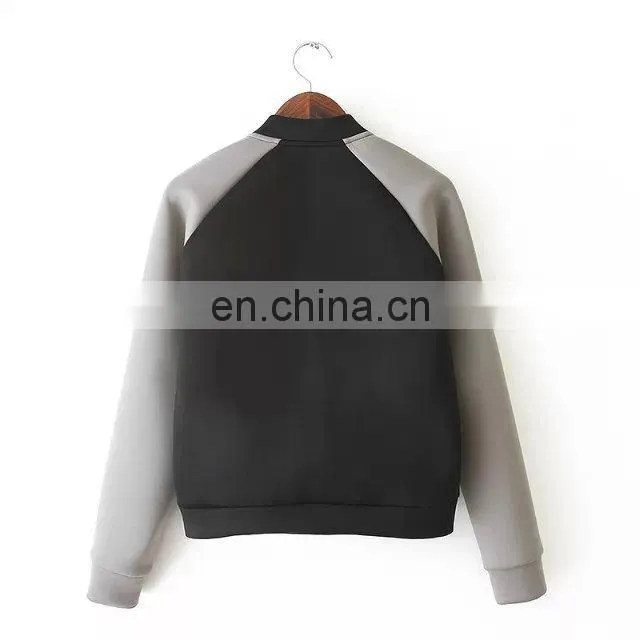 latest sublimated modern team light weight kids baseball jacket
