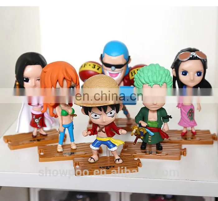 Made in china one piece toys figure