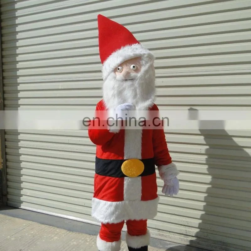 Christmas man walking costume, Christmas adult costume, Santa Claus adult costume