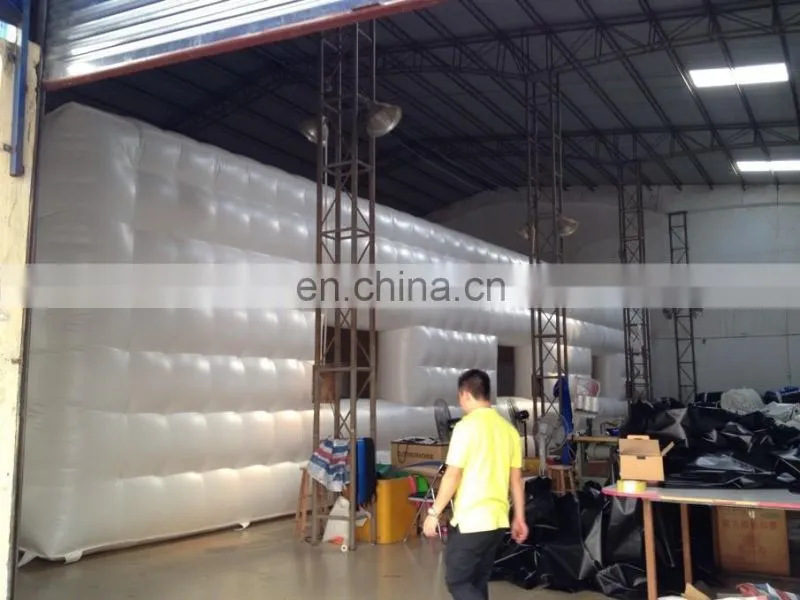 Large outdoor inflatable garage tent
