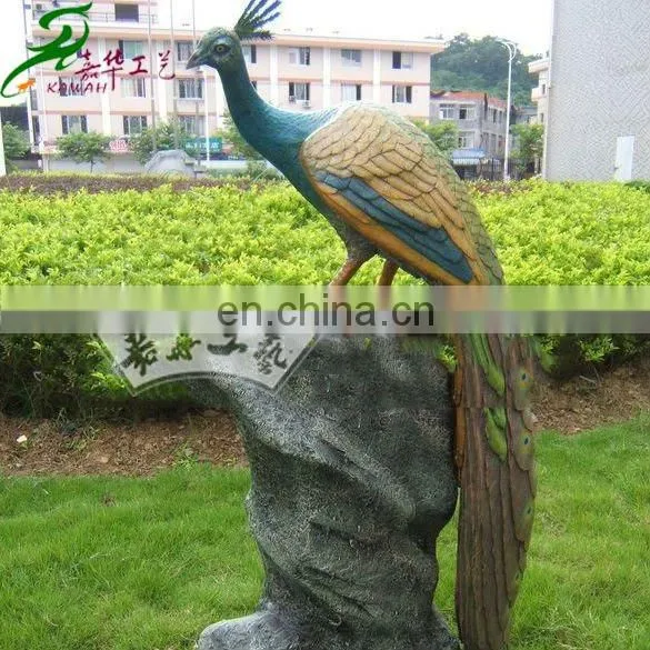 Outdoor garden decoration peacock sculpture model