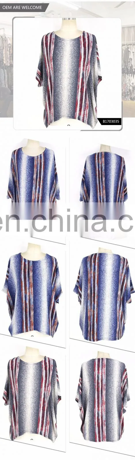 Ladies Short Sleeve Designer Casual Fashion Blouses For Sale