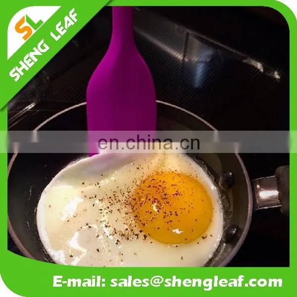 purple personalized silicone kicthenware eco-friendly food grade scoops
