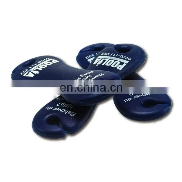 Open design silicone cable holder