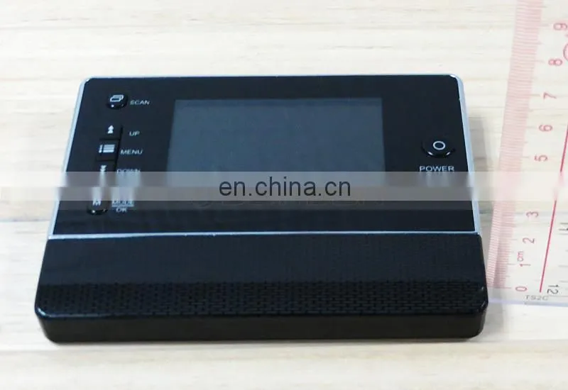 3 Inch LCD Digital Door Peephole Viewer 120 Degrees Camera Photo With Doorbell
