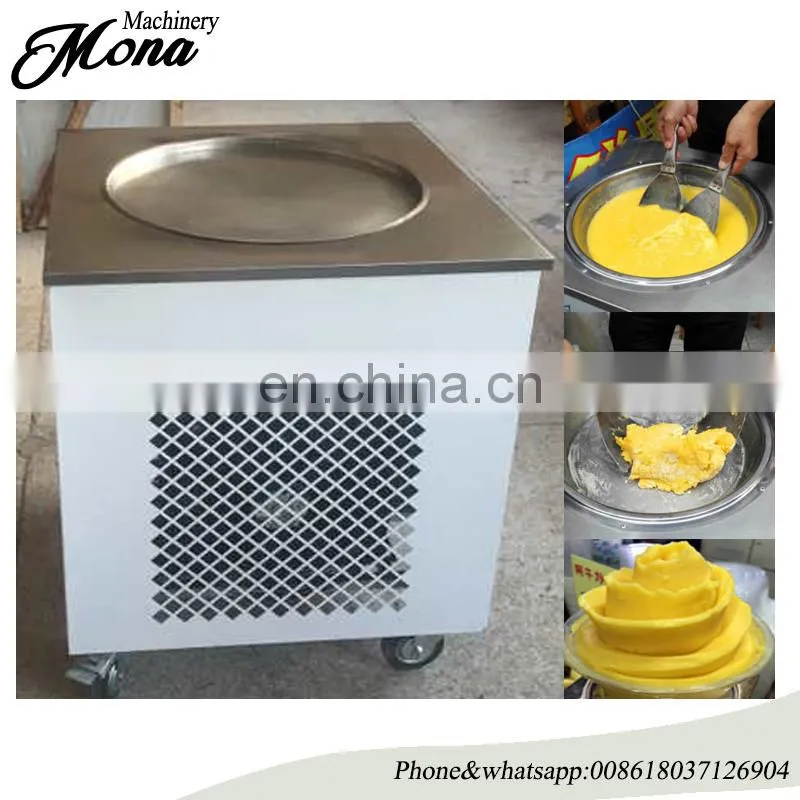 10 buckets thailand ice cream fryer, rolled fried ice cream machine,fried ice cream maker