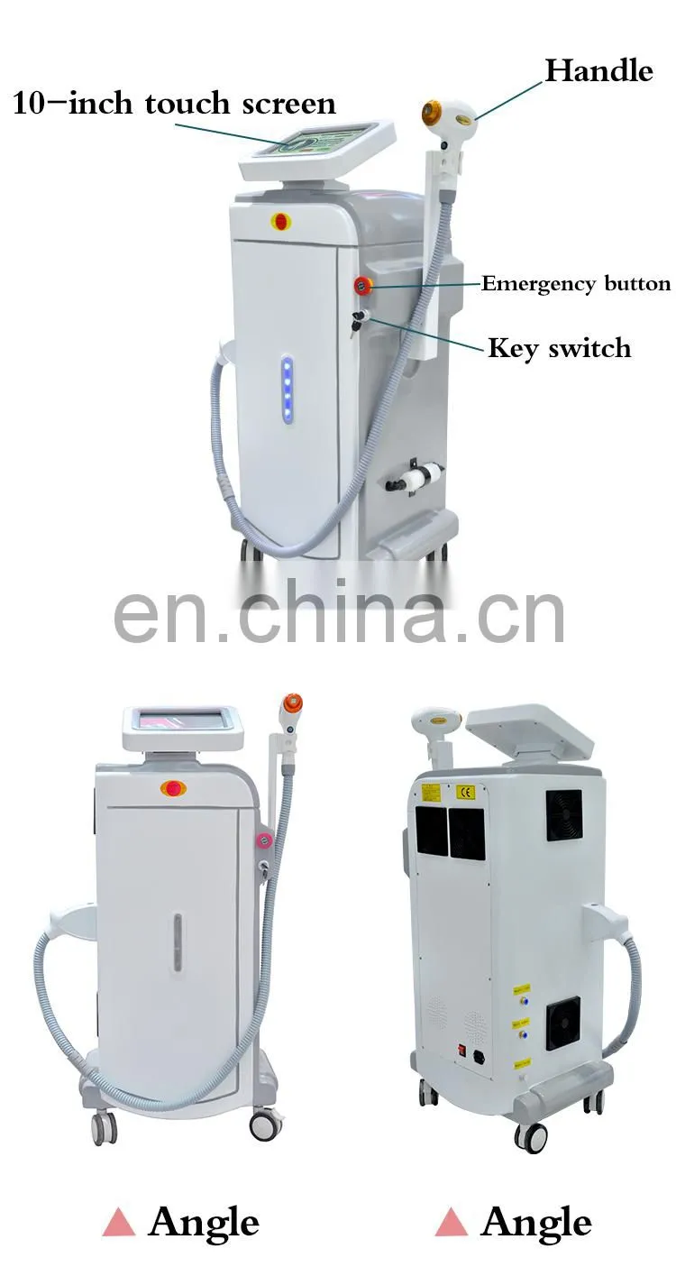 China Supplier Hot Sale renlang high power 808nm fiber coupled laser diode hair removal machine for sale