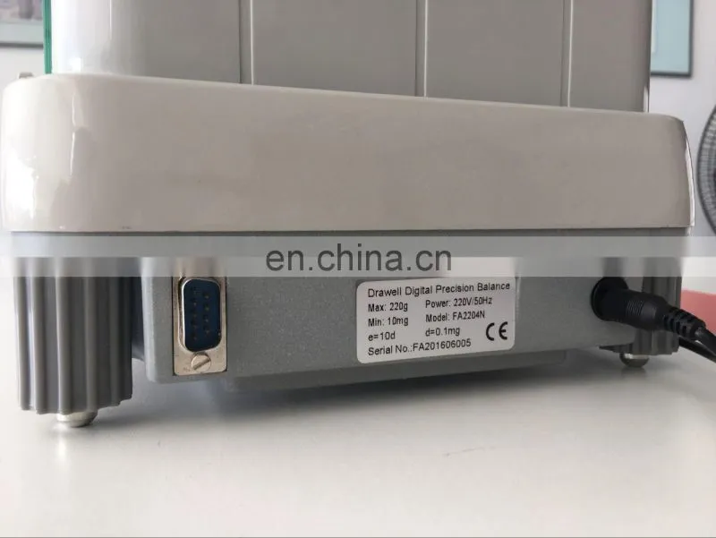 Weighing Analytical Balance 0.1mg with External Calibration