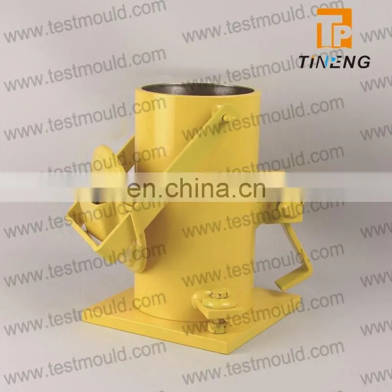 100*200 Concrete Steel Cylinder Test Mould with handle and lid price
