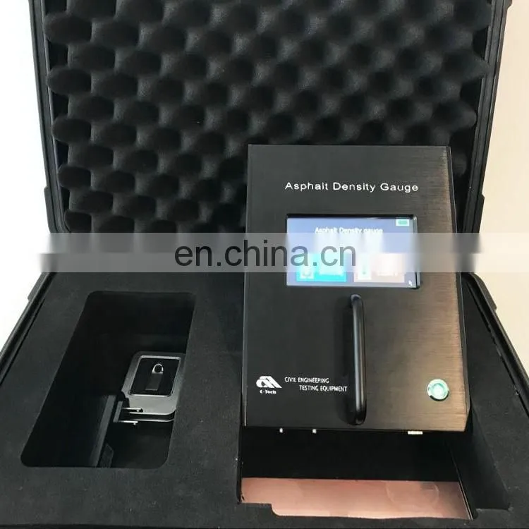 Asphalt non-nuclear electrical density gauge EDG