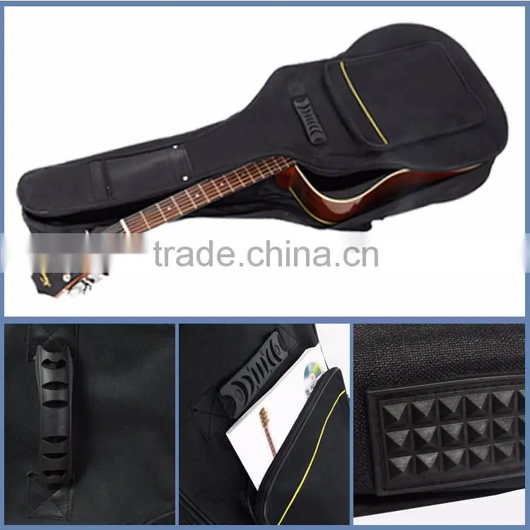 Custom designer leather guitar bag musical instrument bag