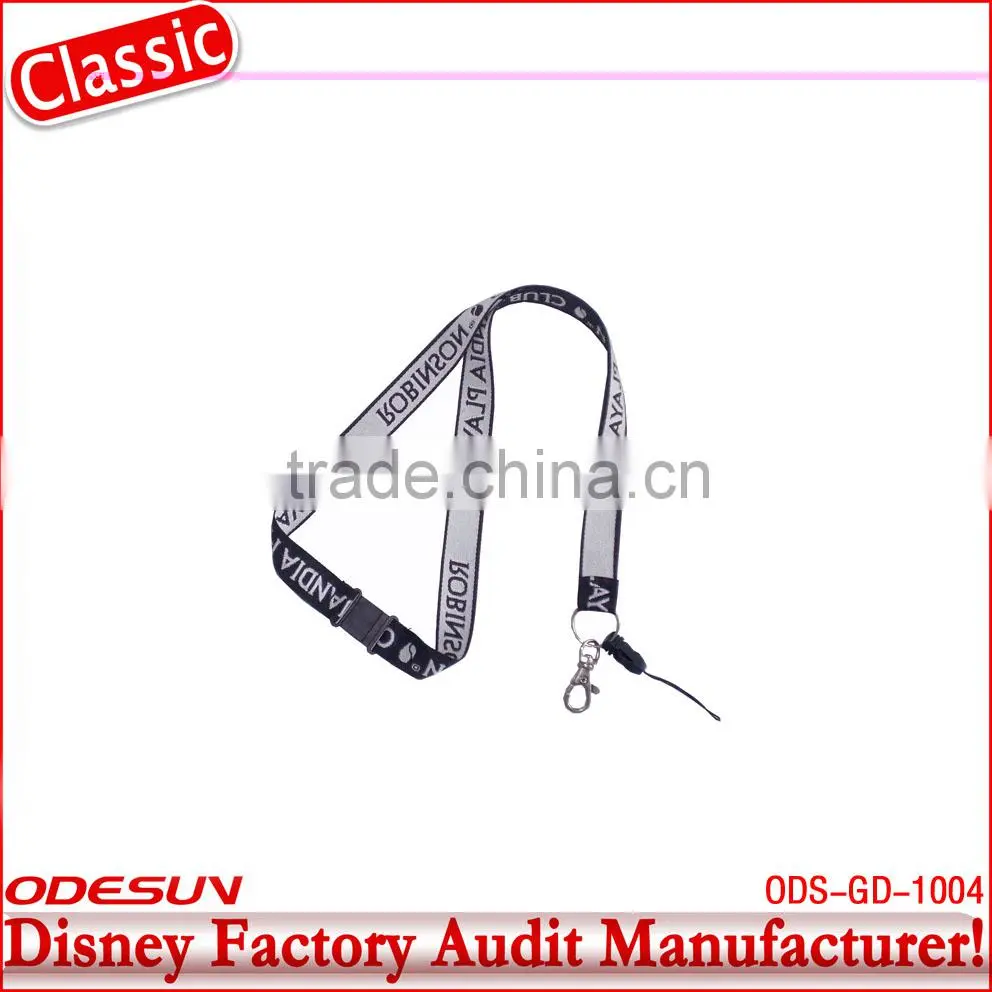Disney factory audit manufacturer's custom lanyards no minimum order 142034