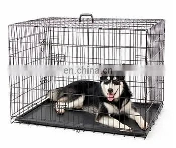 Metal Iron Pet Cage / Welded Wire Mesh Dog Cage / Carrier Cat Pet Bird Cage