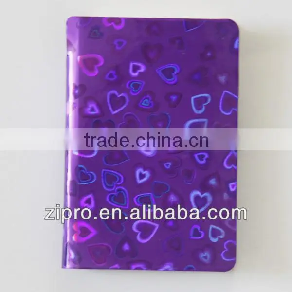 custom design print hardcover color notebook with pen