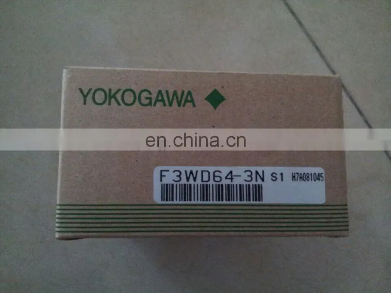 YOKOGAWA PLC F3WD64-3N S1 DC IN/TR OUT Module 24VDC High Quality Genuine
