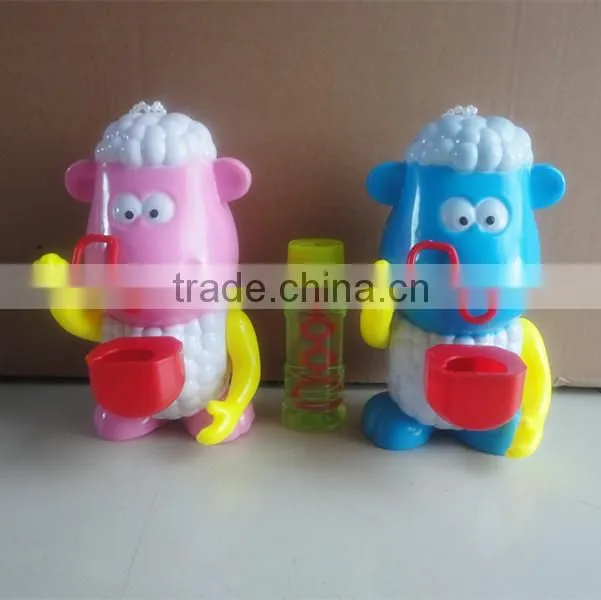 battery powered bubble gun