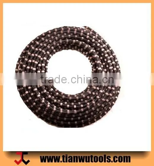 Rubber Diamond Wire Saw ,Granite Quarry Diamond Wire Saw