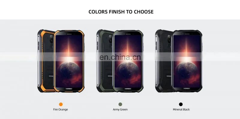 Wholesale DOOGEE S40 Pro Smartphone 5.45'' HD+ IPS Screen 4GB+64GB 13MP+2MP Rear Camera 4650mAh Large Battery Android 10.0