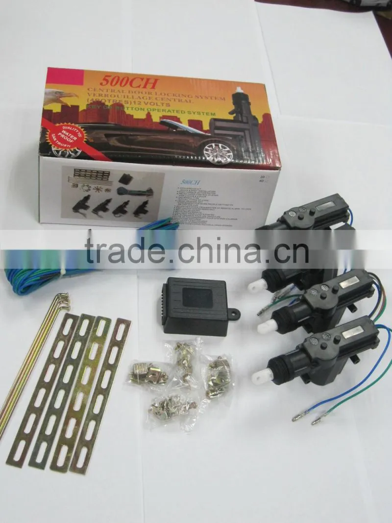 China hot sale central lock easy installation 360 degrees auto central locking system