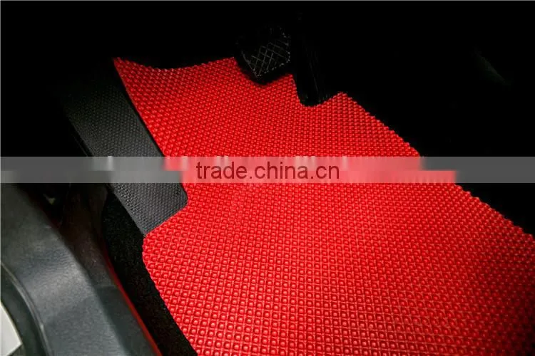 Hot Sale rolled car mats, 3D car floor mats, auto floor mats eva