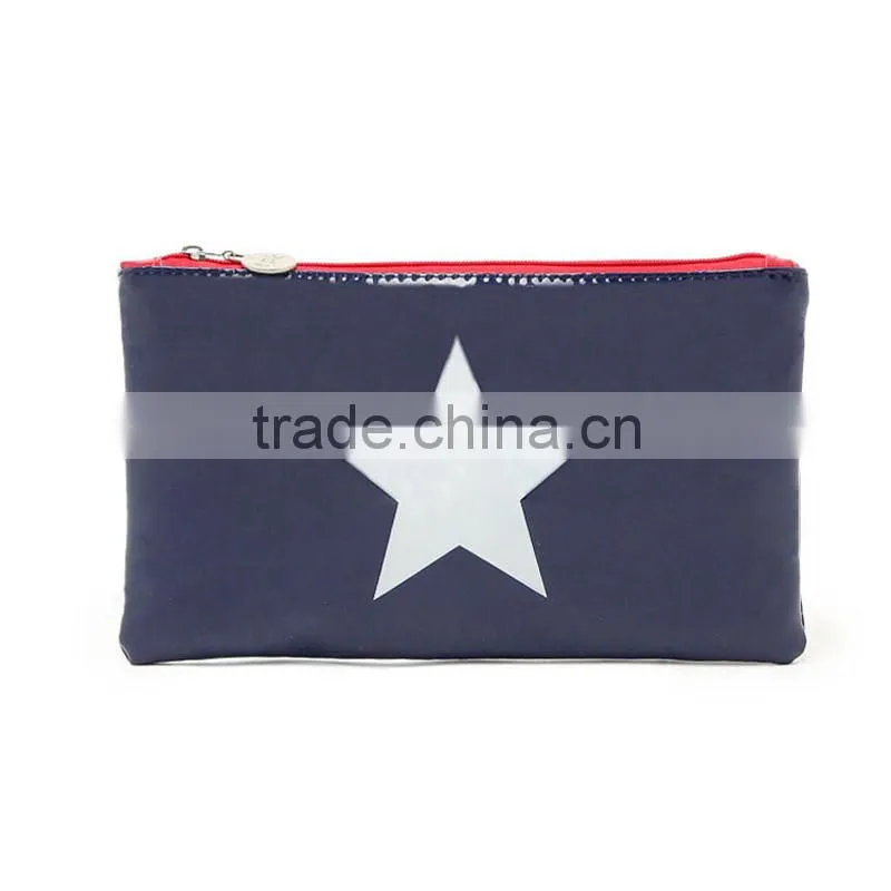 Stock coin purse lips printed zip nostalgic small money bags small cosmetic bag for purse