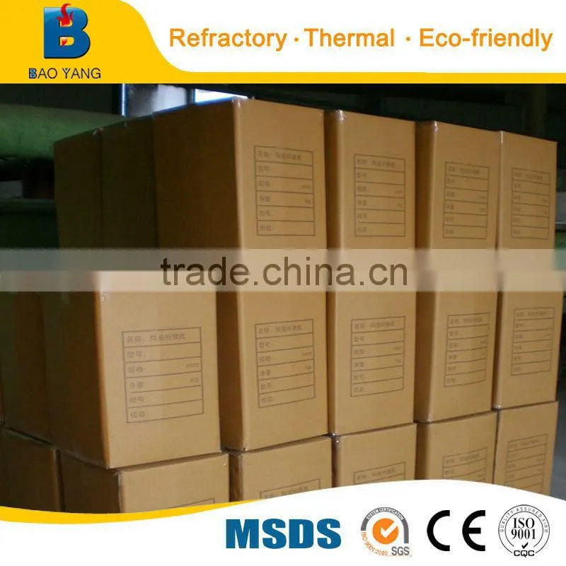 0.5mm thickness Sound insulation materials Ceramic Fiber Paper