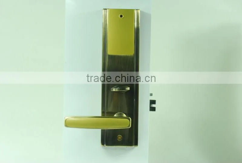 High-level keyless hotel door lock