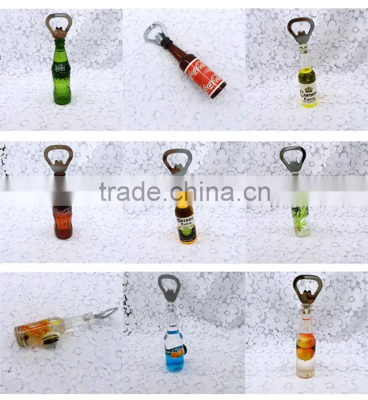 GIft Promotion logo customized botter opener with floating water