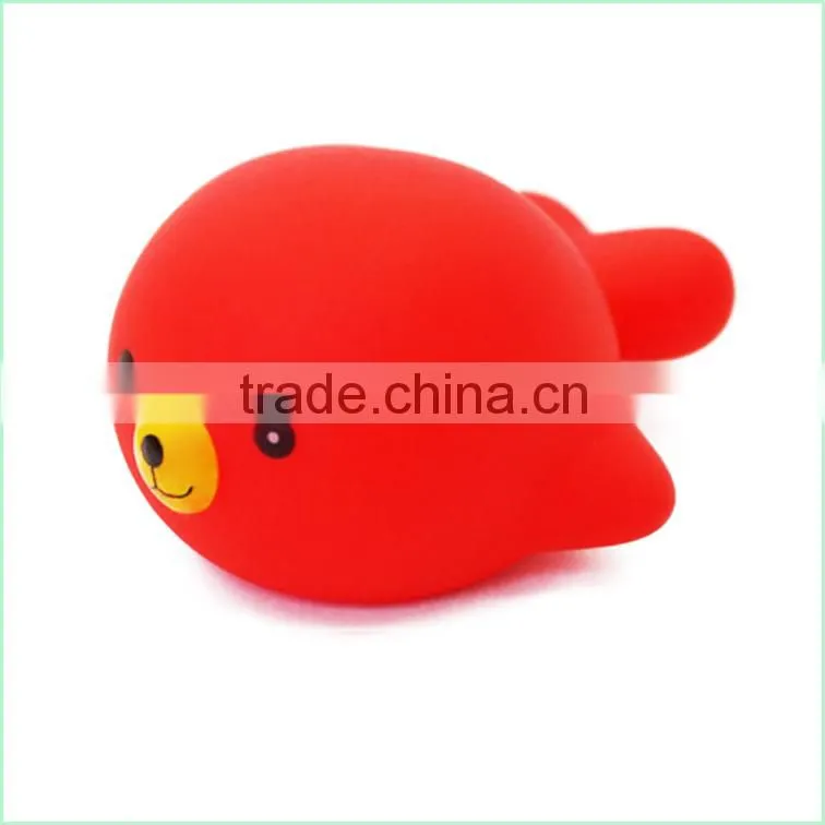 Plastic Marine Animals Bath Toys for Baby Squeezing Toys for Infants