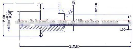 NTC thermistor probe temperature sensor