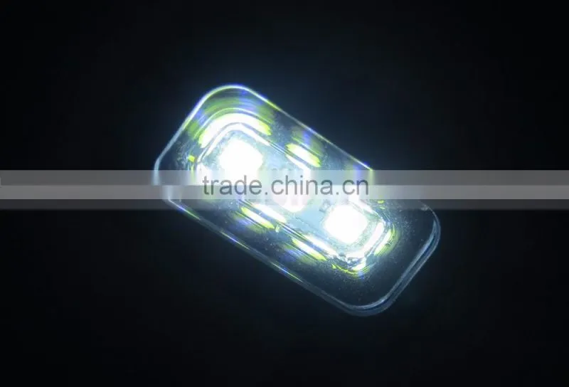 3 x 7lm SMT LED Gentle Ray LED Book Reading Lamp Gooseneck Reading Lamp