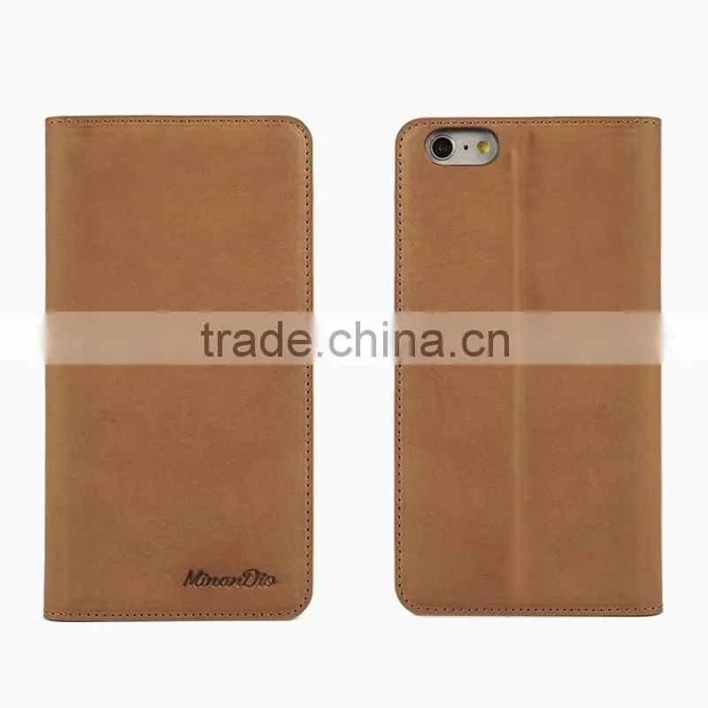 Minandio Guangzhou hot sale leather cell phone case for mobile phone with best price