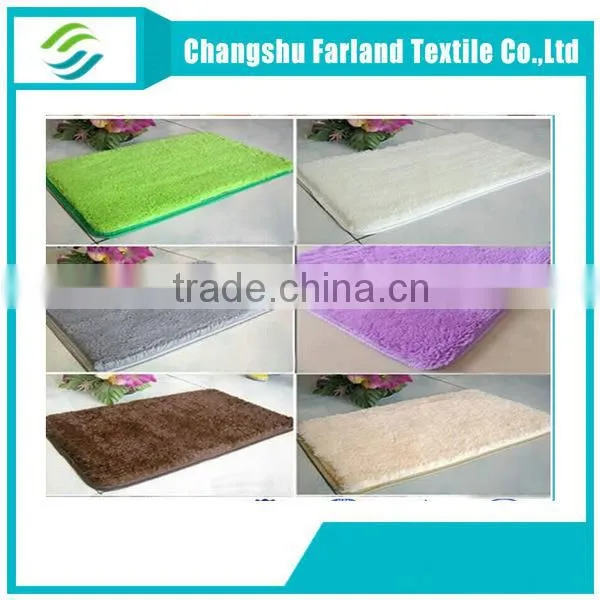 alibaba china supplier long hair plush velvet fabric for rug