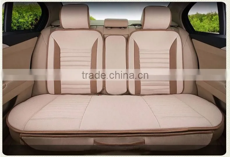 Hi quality Universal colored Flax Car Adult Seat Cushions for Four Seasons