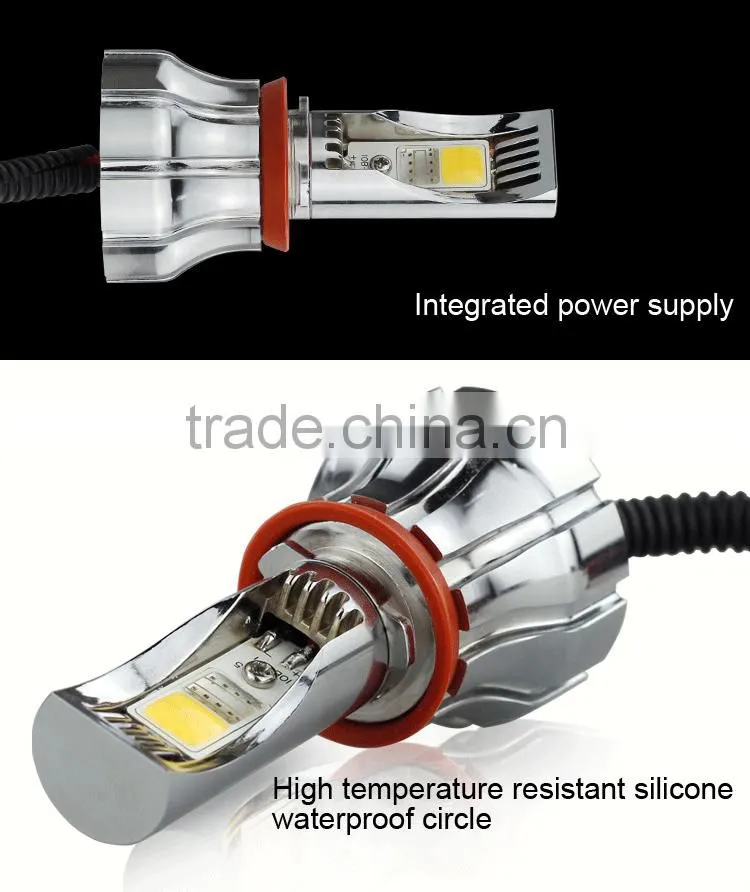 LED Fog Light DRL LED Daytime Running Light For Citroen C4 Picasso