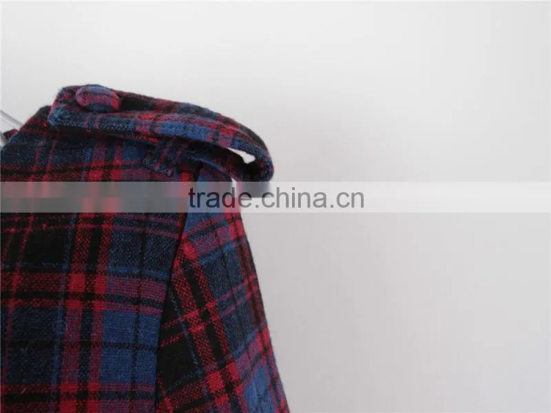Lady's garment stock lot checked winter coat and dress