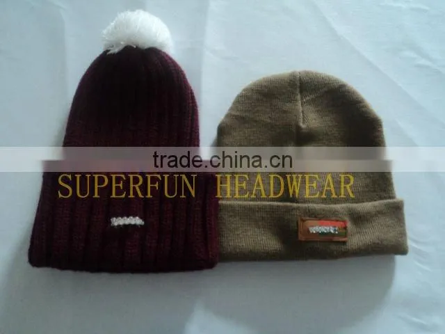 keeping warm led knitted caps