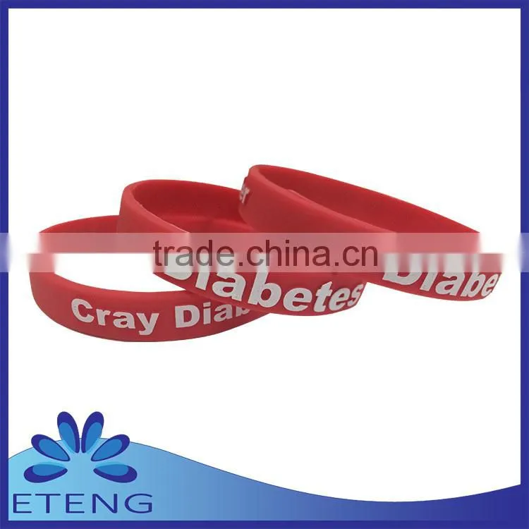 2016 new promotional silicone wristband for give away