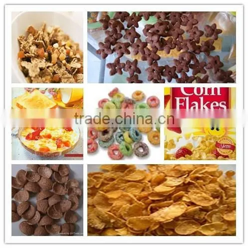 Instant Breakfast Cereal Corn Flakes Making Machine